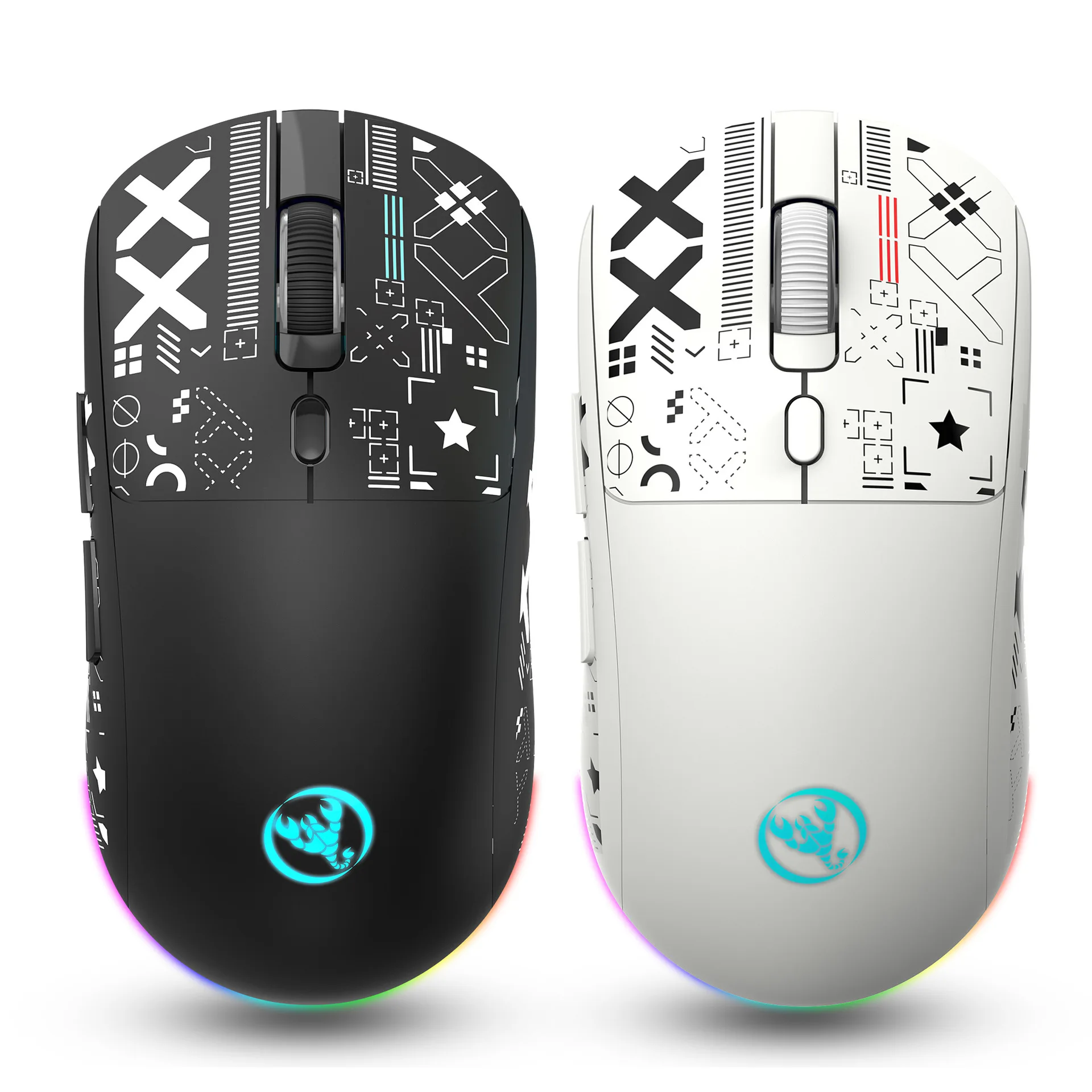 3-Mode RGB Gaming Mouse – Bluetooth, 2.4G Wireless & Wired, Rechargeable - Image 5