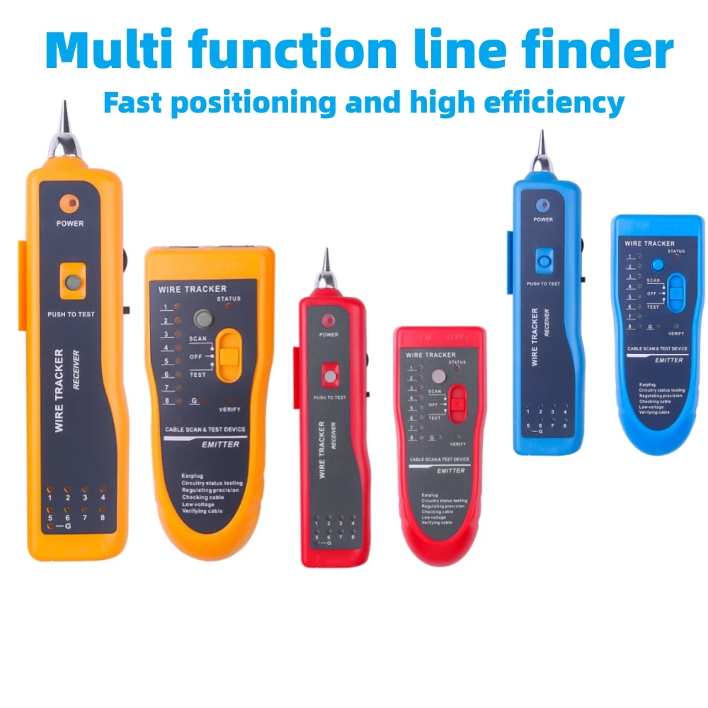 LAN Network Cable Tester & Wire Tracker for RJ45 RJ11 UTP STP Cat5 Cat6 LAN Network Cable Tester & Wire Tracker for RJ45 RJ11 UTP STP Cat5 Cat6
