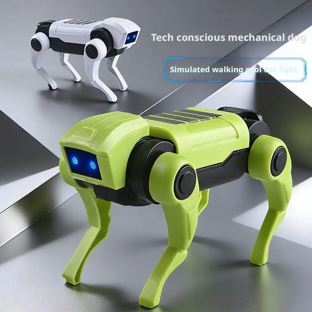 DIY Assembly Walking Robot Dog Toy with LED Eyes for Kids DIY Assembly Walking Robot Dog Toy with LED Eyes for Kids