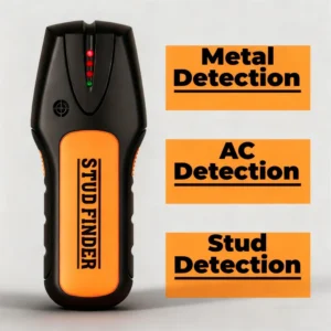 Handheld Wall Scanner – Metal & Wood Stud Finder Detector