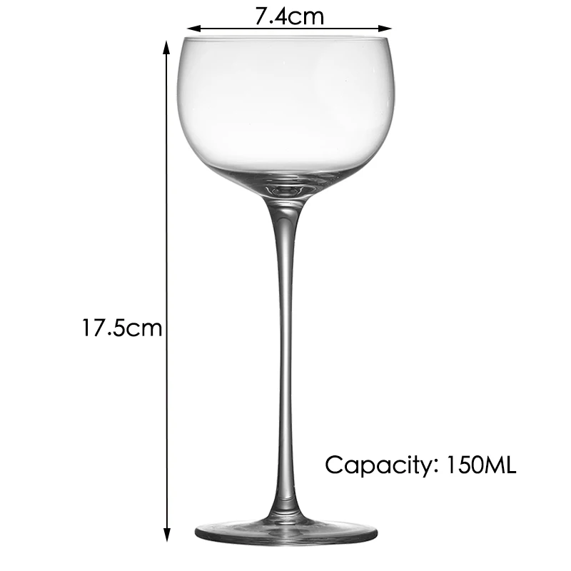 Coupe Cocktail Martini Glasses Set of 4 – 150ml Lead-Free Glass - Image 2