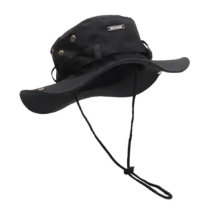 Men’s Wide Brim Bucket Hat for Fishing, Hiking & Outdoor Sun Protection