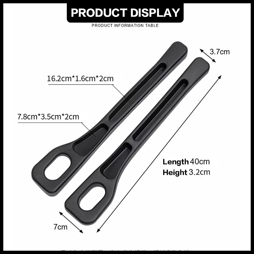Car Seat Gap Filler with Console Storage – 2-Piece Set - Image 5