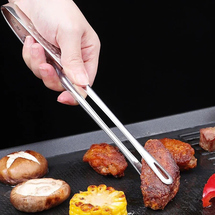 Stainless Steel Kitchen Tongs – Non-Slip & Heat Resistant Stainless Steel Kitchen Tongs – Non-Slip & Heat Resistant