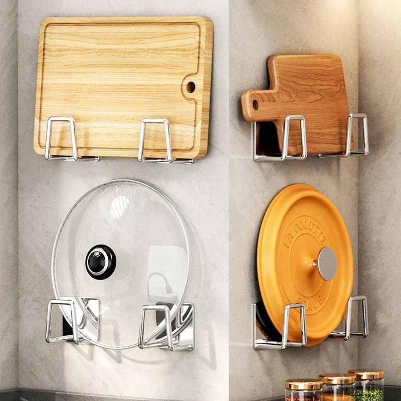 Stainless Steel Self-Adhesive Kitchen Sponge Holder for Sink - Image 2