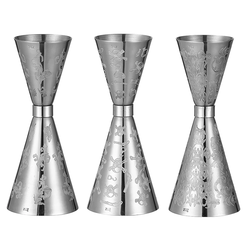 Japanese Style Stainless Steel Cocktail Jigger for Bartenders - Image 2