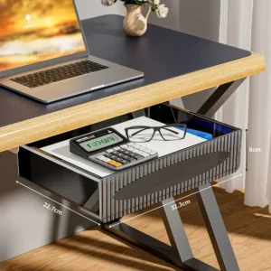Under-Desk Pull-Out Drawer with Large Capacity Hidden Storage