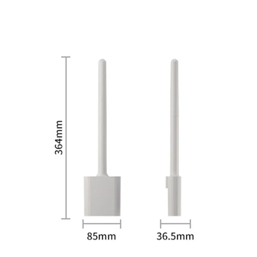 Silicone Toilet Brush with Wall-Mounted Holder – TPR Bristles - Image 6