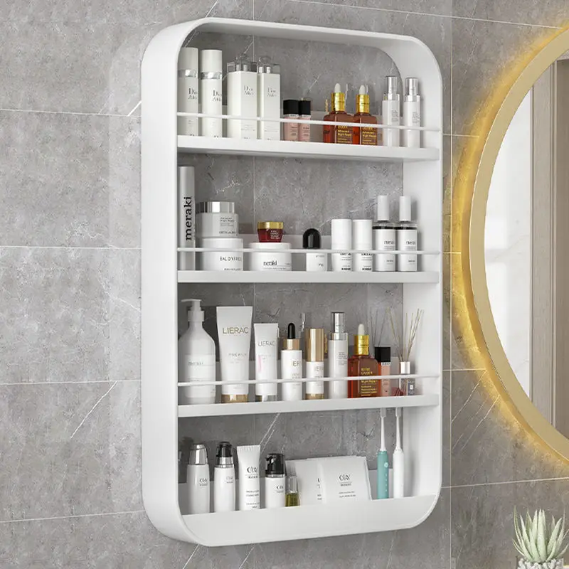 Wall Mounted Bathroom & Kitchen Storage Shelf Rack with Drawers Wall Mounted Bathroom & Kitchen Storage Shelf Rack with Drawers