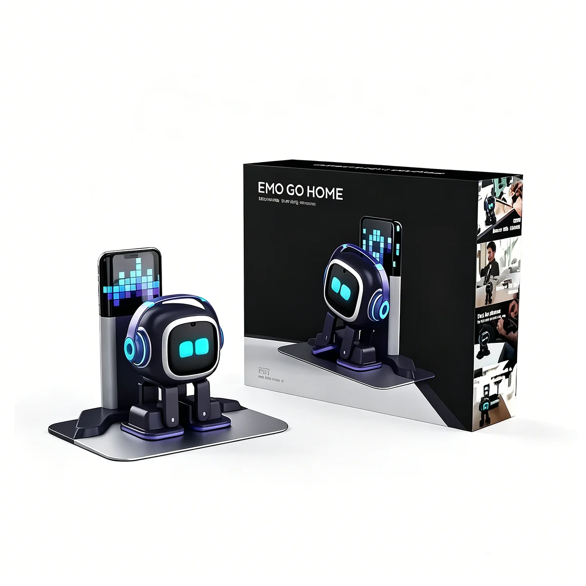 Emo AI Robot with Voice Recognition – Smart Desktop Pet for Kids - Image 5