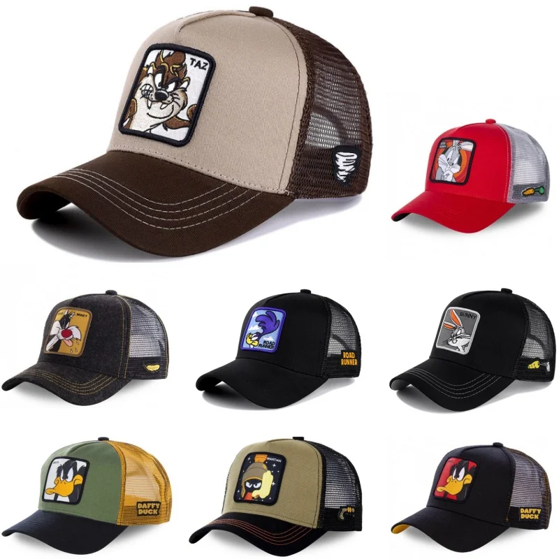 Unisex Anime Cartoon Patch Baseball Cap Trucker Hat Unisex Anime Cartoon Patch Baseball Cap Trucker Hat