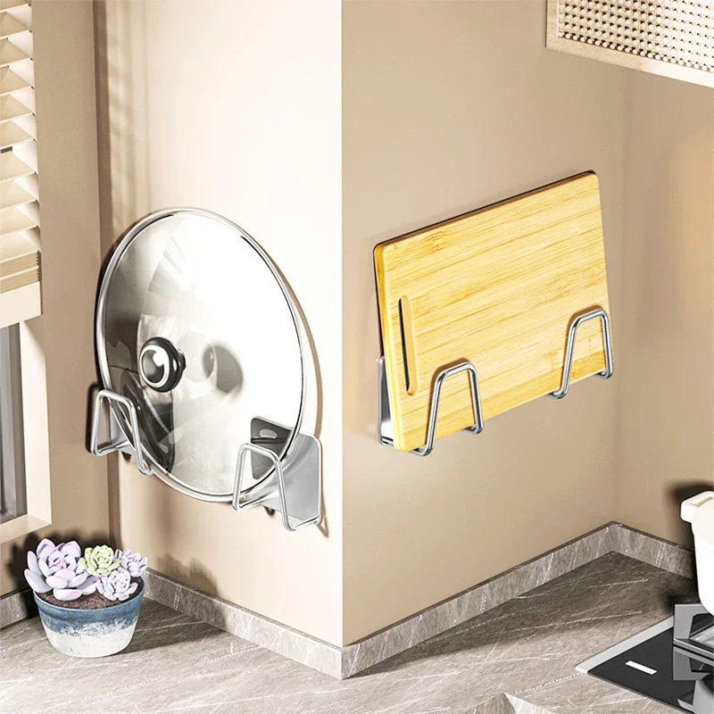 Stainless Steel Self-Adhesive Kitchen Sponge Holder for Sink - Image 4