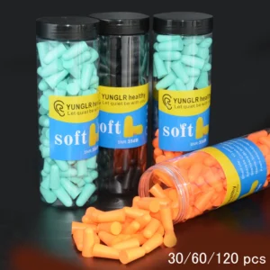 Foam Ear Plugs for Sleep and Noise Reduction