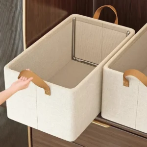 Foldable Oxford Fabric Wardrobe Storage Box for Clothes