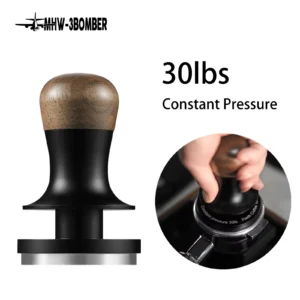 MHW-3BOMBER 30lb Calibrated Espresso Tamper – 51mm, 53mm & 58mm