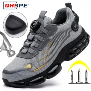 Men’s Steel Toe Waterproof Safety Work Shoes