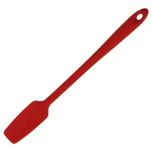 Long Handle Silicone Jar Scraper Spatula for Cooking & Baking