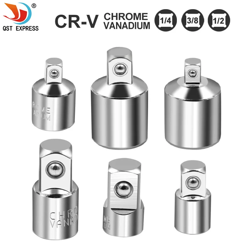 Ratchet Wrench Socket Adapter Set 1/4 3/8 1/2 Inch Drive Ratchet Wrench Socket Adapter Set 1/4 3/8 1/2 Inch Drive