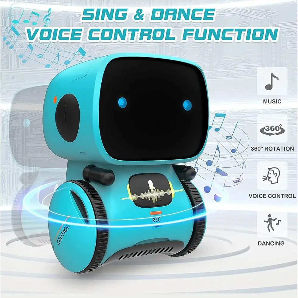 Interactive Educational Toy Robot with Voice & Touch Control Interactive Educational Toy Robot with Voice & Touch Control