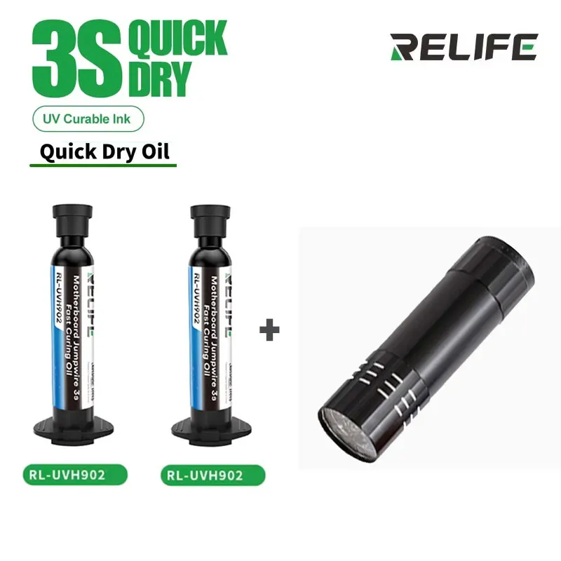 RELIFE RL-UVH902 UV Solder Mask Oil & UV Curing Light Kit RELIFE RL-UVH902 UV Solder Mask Oil & UV Curing Light Kit