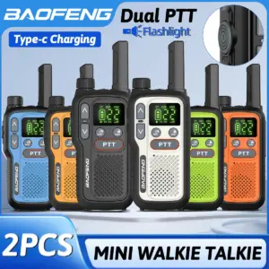Baofeng BF-T18 Mini Walkie Talkie 2-Pack FRS/PMR Two-Way Radio