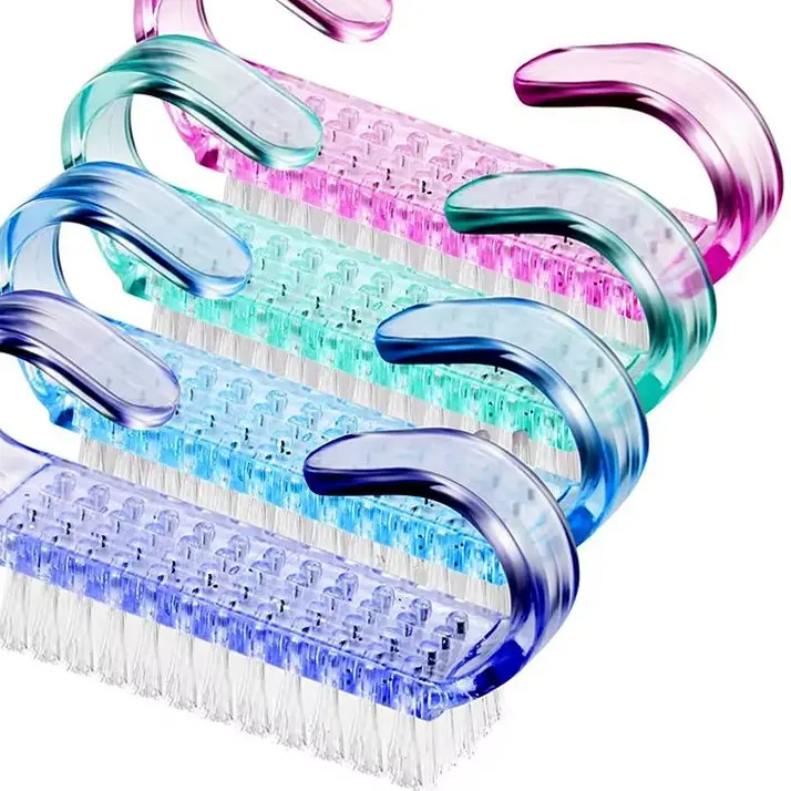 Plastic Nail Cleaning Brushes for Manicure – Mixed Colors Plastic Nail Cleaning Brushes for Manicure – Mixed Colors