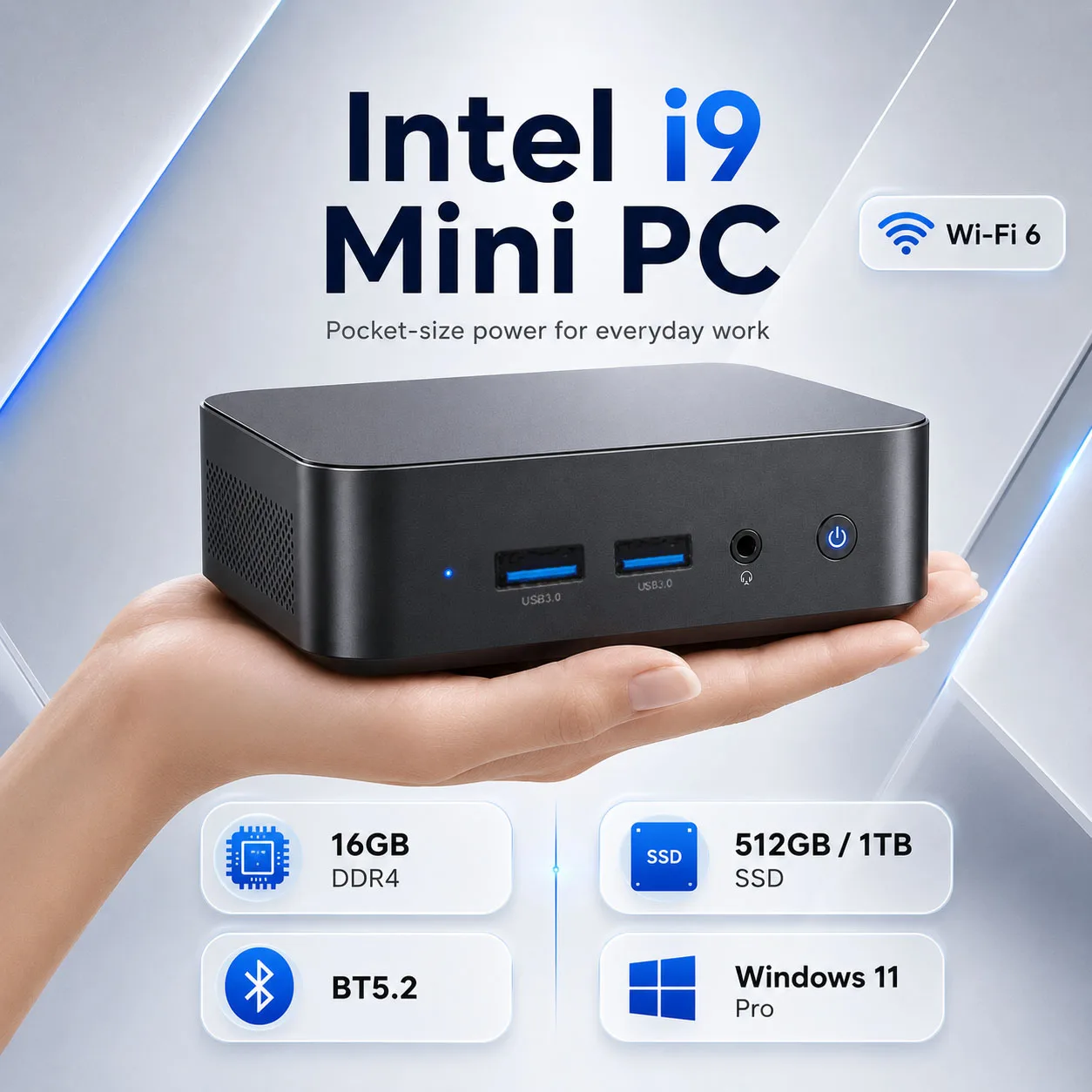 Mini Gaming PC Intel Core i9 Windows 11 Up to 32GB RAM Mini Gaming PC Intel Core i9 Windows 11 Up to 32GB RAM