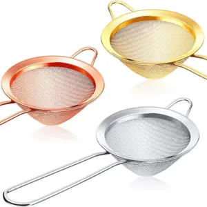 Stainless Steel Fine Mesh Cocktail & Tea Strainer
