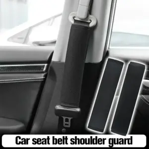 Car Seat Belt Shoulder Pad Cover – Soft Fleece Comfort Protector