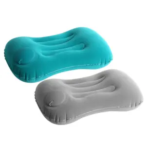 Inflatable Camping Pillow – Ultralight Neck & Lumbar Support